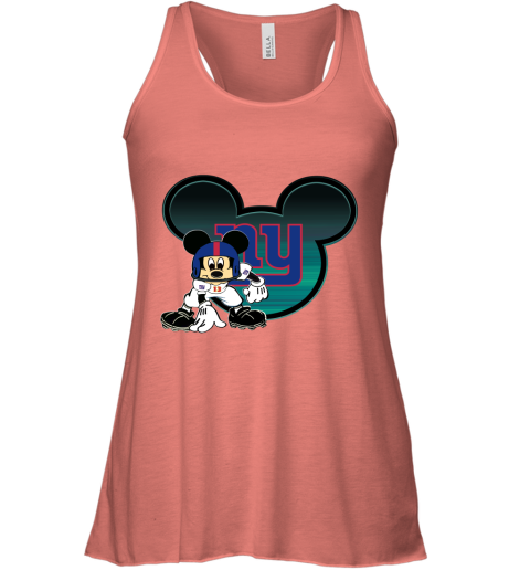 NFL New York Giants Mickey Mouse Disney Football T Shirt y4wyTjxYy7l flowy tank 32 95 151514 front coral
