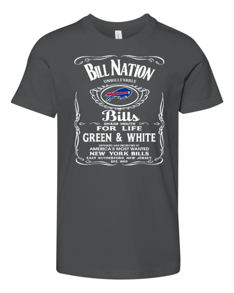 Bill Nation Unbillievable Football Buffalo Bills NFL Slogan Premium Youth T-shirt