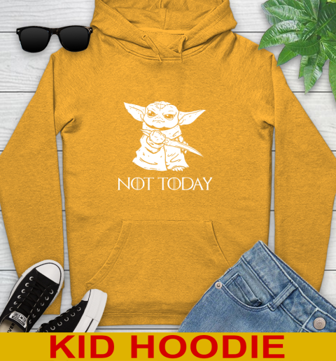 Not Today Game Of Thrones Star Wars Baby Yoda Shirt 129
