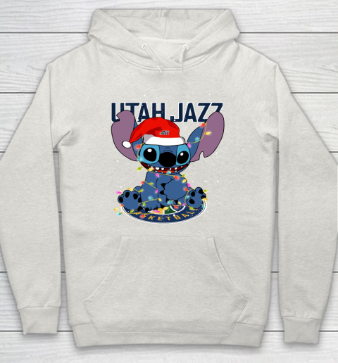 Utah Jazz NBA noel stitch Basketball Christmas Hoodie 8
