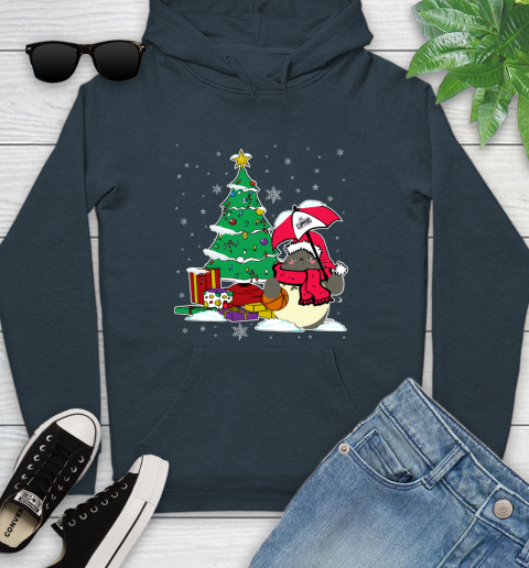 Los Angeles Lakers NBA Basketball Cute Tonari No Totoro Christmas Sports (2) Youth Hoodie 10
