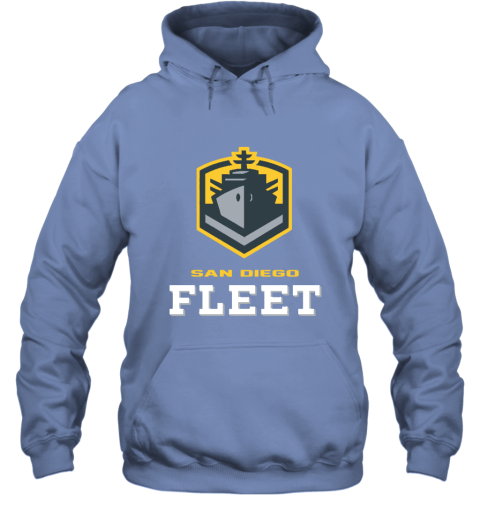 San Diego Fleet logo lyhp san diego fleetlogo hoodie 23 front carolina blue