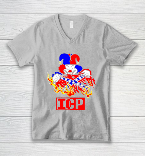 Fuck your rebel flag V-Neck T-Shirt 3