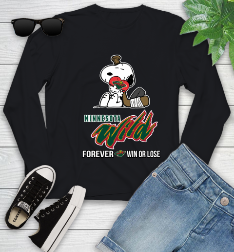 NHL The Peanuts Movie Snoopy Forever Win Or Lose Hockey Minnesota Wild 126