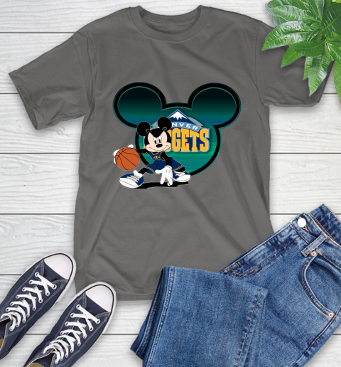 NBA Denver Nuggets Mickey Mouse Disney Basketball T-Shirt 9