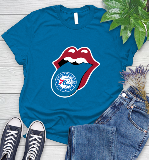 Philadelphia 76ers NBA Basketball Lips I Root For My Team Adoring Fan 97