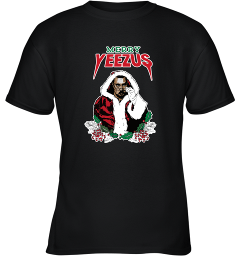 Merry Yeezus Ugly Christmas Adult Crewneck Youth T-Shirt