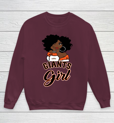 San Francisco Giantss Girl MLB Youth Sweatshirt 5