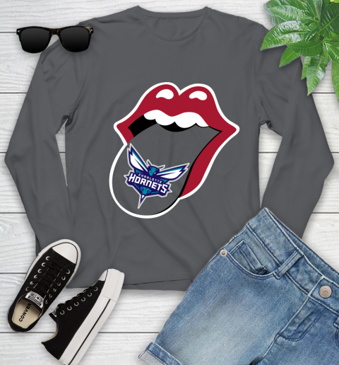 Charlotte Hornets NBA Basketball Lips I Root For My Team Adoring Fan 132