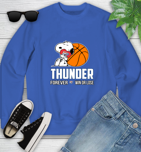 NBA The Peanuts Movie Snoopy Forever Win Or Lose Basketball Oklahoma City Thunder_000 122