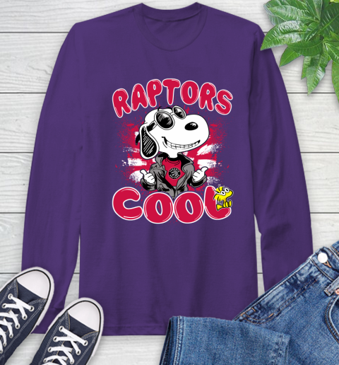 NBA Basketball Toronto Raptors Cool Snoopy Shirt Long Sleeve T-Shirt 5