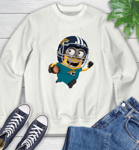 NFL Jacksonville Jaguars Minions Disney Football Sports Sweatshirt