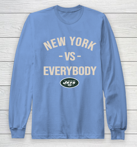 New York Jets Vs Everybody Long Sleeve T-Shirt 8