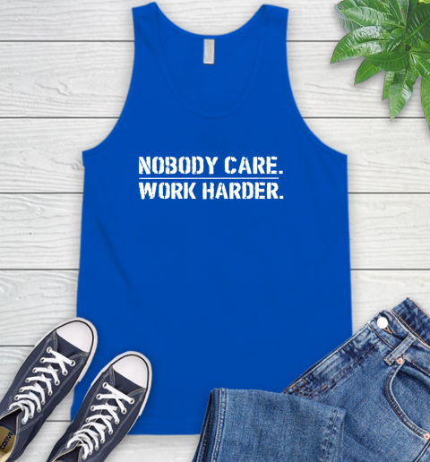 Lamar Jackson Nobody Cares Work Harder Tank Top 4