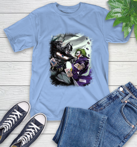 New England Patriots NFL Football Batman Fighting Joker DC Comics T-Shirt 11