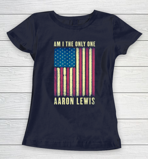 Aaron Lewis Am I The Only One America Flag Women's T-Shirt 2