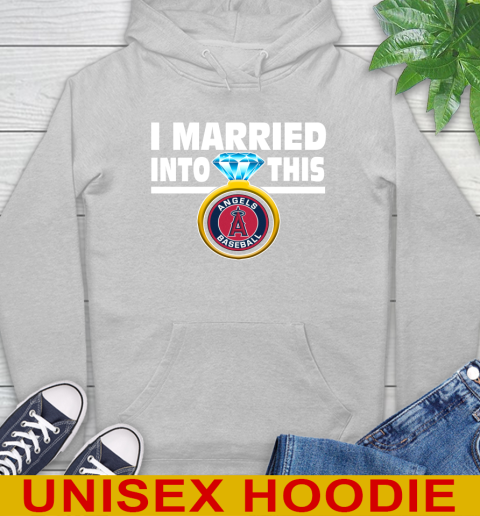 Los Angeles Angels MLB Baseball I Married Into This My Team Sports Hoodie 6