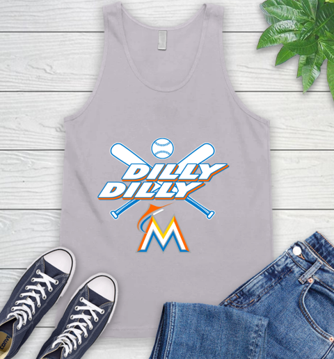 MLB Miami Marlins Dilly Dilly Baseball Sports Tank Top 4
