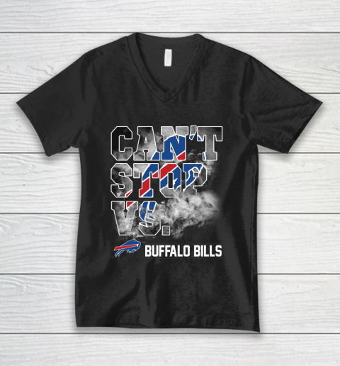 NFL Buffalo Bills Can't Stop Vs V-Neck T-Shirt