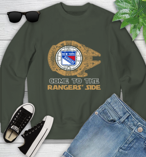 NHL Come To The New York Rangers Wars Hockey Sports Youth Sweatshirt 9