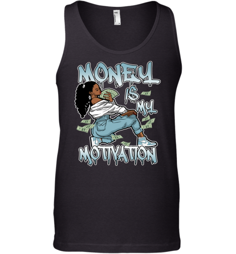 Jordan 1 Turbo Green Matching Sneaker Tshirt For Woman For Girl Money Is My Motivation White Jordan Shirt
