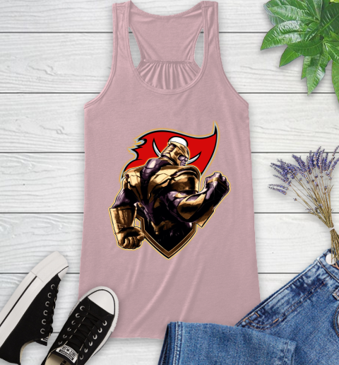 NFL Thanos Avengers Endgame Football Sports Tampa Bay Buccaneers Racerback Tank 11