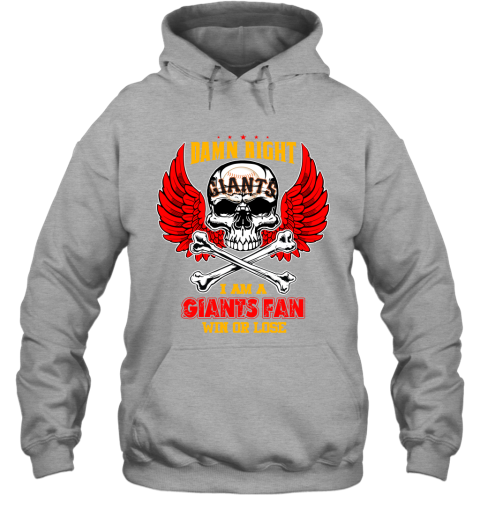 SF Giants Skull Hoodie