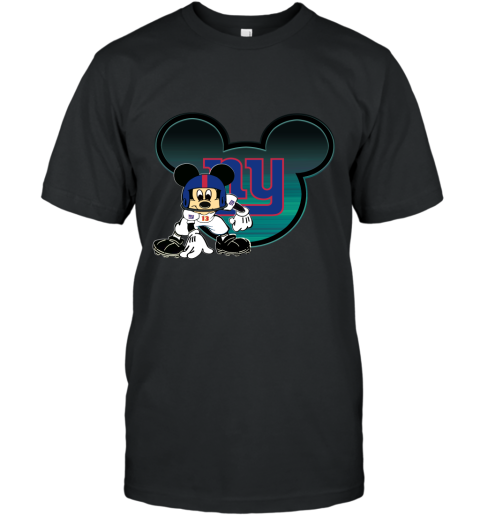 NFL New York Giants Mickey Mouse Disney Football T Shirt EOzEs1I7LYt classic t shirt 2 95 151514 front black