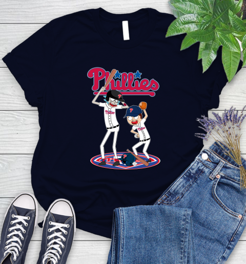 MLB Philadelphia Phillies Rick And Morty Baseball 93
