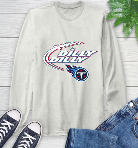 NFL Tennessee Titans Dilly Dilly Football Sports Long Sleeve T-Shirt 12
