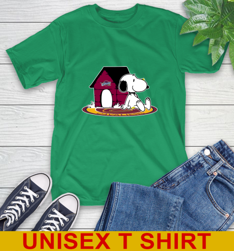 NBA Basketball Cleveland Cavaliers Snoopy The Peanuts Movie Shirt T-Shirt 7