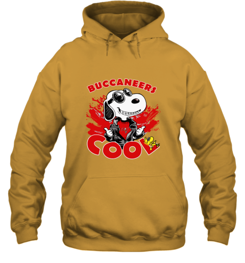 j9yr tampa bay buccaneers snoopy joe cool were awesome shirt hoodie 23 front gold