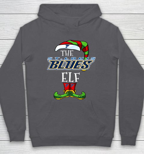 St.Louis Blues Christmas ELF Funny NHL Hoodie 4