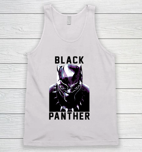 Marvel Black Panther Avengers Stare Collegiate Tank Top