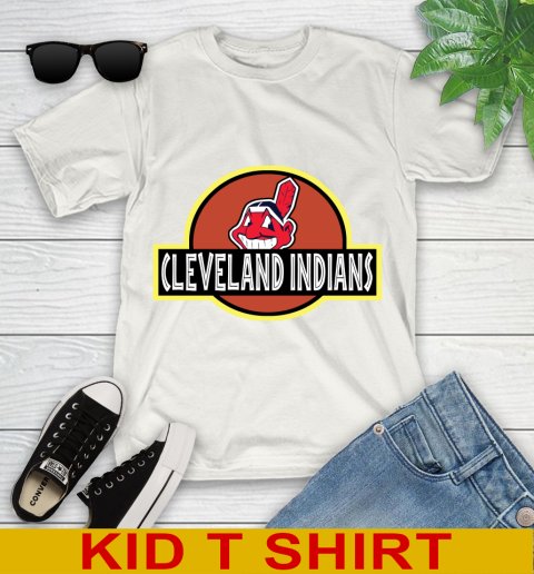 MLB Cleveland Indians Jurassic Park Dinosaur Movie Baseball Sports 101