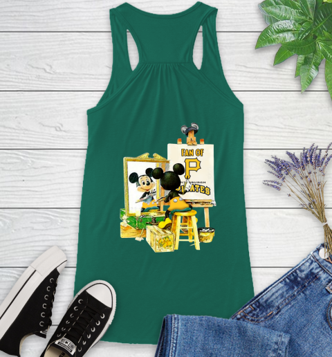 MLB Baseball Pittsburgh Pirates Mickey Drawing Shirt 40