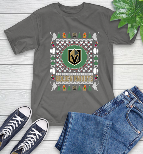 Vegas Golden Knights Merry Christmas NHL Hockey Loyal Fan Ugly Shirt 10