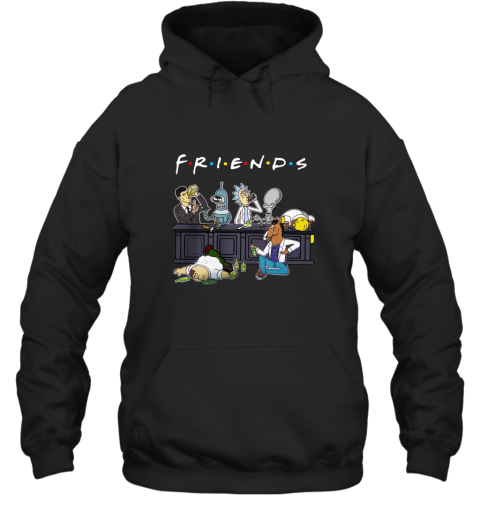 Rick Sanchez Drinking Buddies Friend T Shirt Hooded