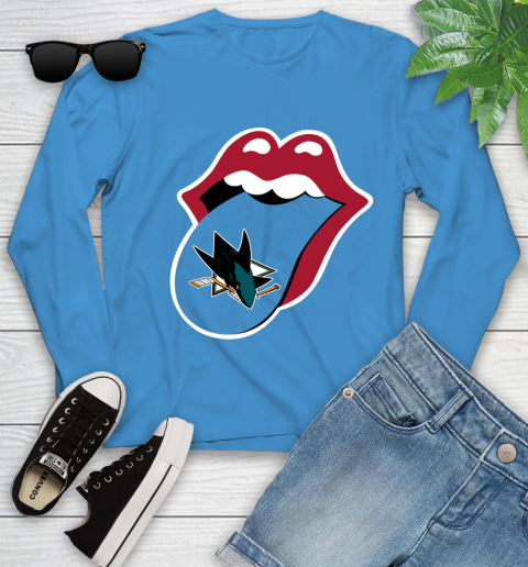 San Jose Sharks NHL Hockey Lips I Root For My Team Adoring Fan 131