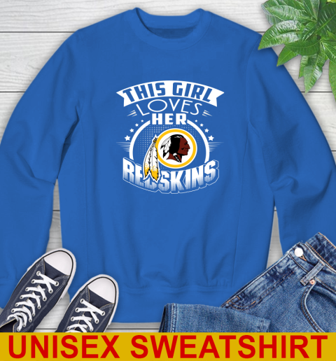 Washington Redskins NFL Football This Girl Loves Her Team 35