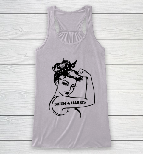 Biden Harris 2020  Joe Biden Kamala Harris Girl Empowerment Racerback Tank 3