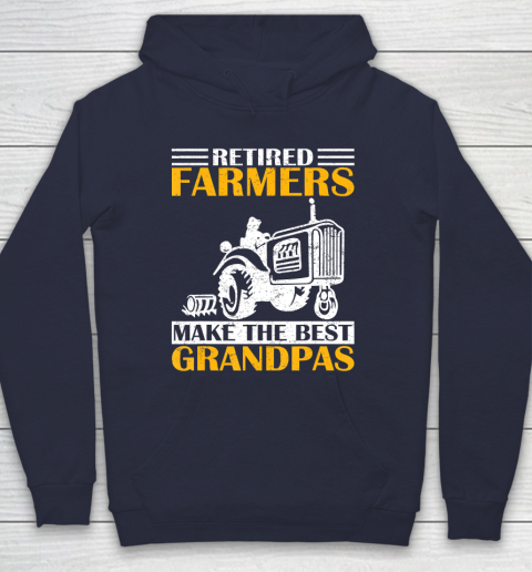GrandFather gift shirt Retired Farmer Tractor Make The Best Grandpa Retirement Gift T Shirt Hoodie 2