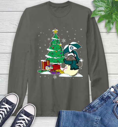 St.Louis Cardinals MLB Baseball Cute Tonari No Totoro Christmas Sports (2) Long Sleeve T-Shirt 9