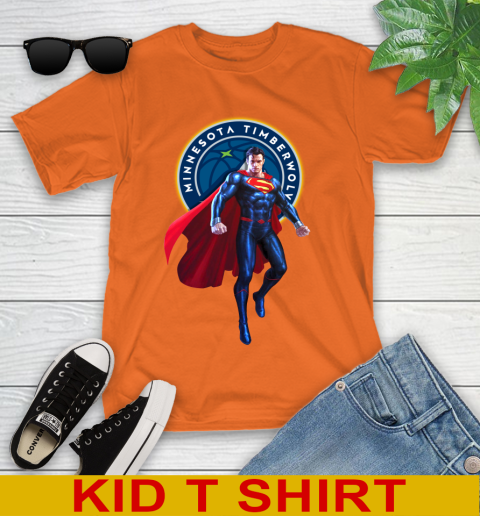 NBA Awesome Superman Basketball Sports Minnesota Timberwolves 107