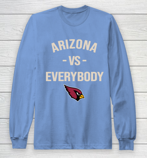 Arizona Cardinals Vs Everybody Long Sleeve T-Shirt 8