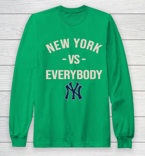 New York Yankees Vs Everybody Long Sleeve T-Shirt 4