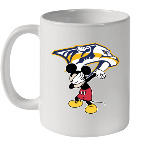 Nashville Predators NHL Hockey Dabbing Mickey Disney Sports Ceramic Mug 11oz