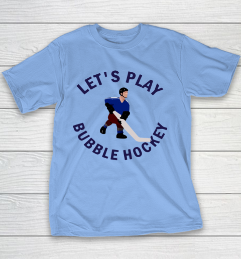 Bubble Hockey Let's Play Youth T-Shirt - Image 8