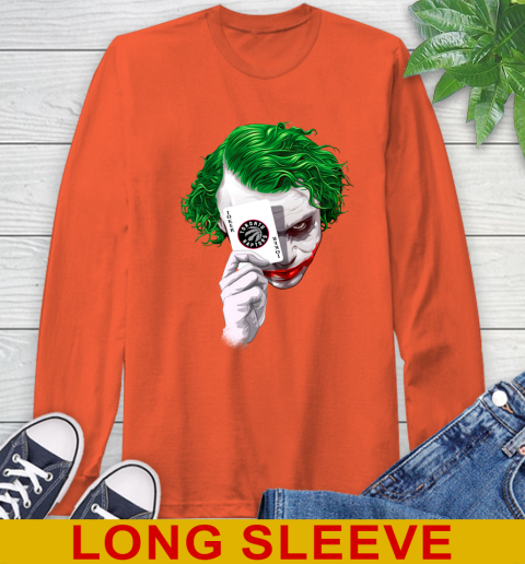 Toronto Raptors NBA Basketball Joker Card Shirt Long Sleeve T-Shirt 4