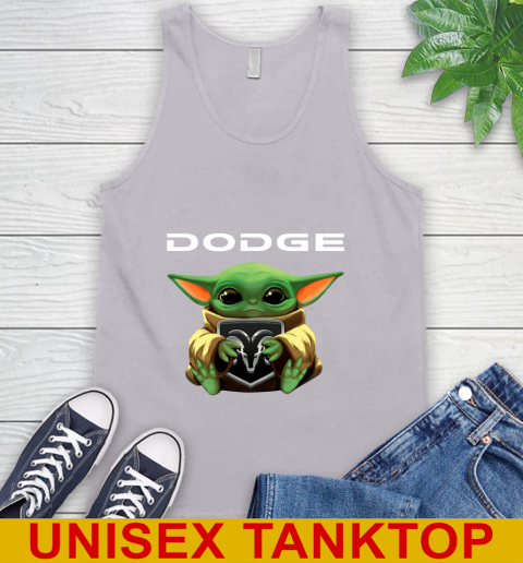 Star Wars Baby Yoda Hugs Dodge Car Shirt 69